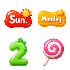 Jj;Jelly Day Cute Emojis