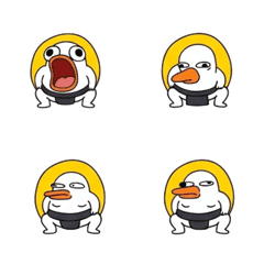 橫綱級呆萌：鴨力士的內心戲
