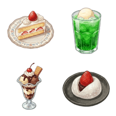 食べたくなっちゃう✨デザート✨絵文字