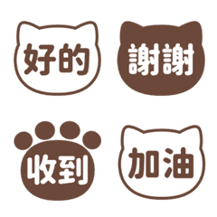 貓咪日常表情貼 025