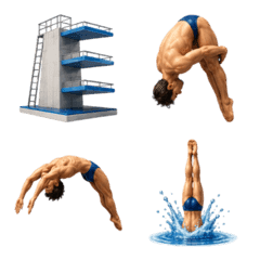 跳水 3D