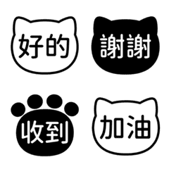 貓咪日常表情貼 006