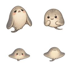 魟魚圓心情1A