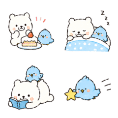 Cute Daily Life of Bear & Bird