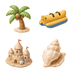 CuteSummerVacationEmojis