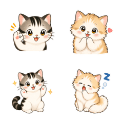 Daily Life of Fluffy Kittens