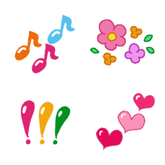 Cute pop emojis