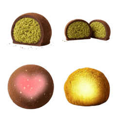 ♡杜拜巧克力♡表情貼♡