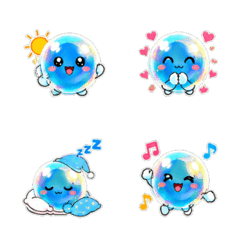Sparkling Purumaru healing Emoji