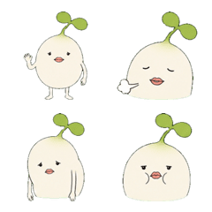 Sprout-kun Emotional Emoji