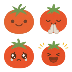 使いやすいトマト絵文字