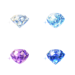 【動く】キラキラ♡ときめく宝石の絵文字