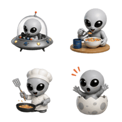 Alien & UFO Daily Emoji