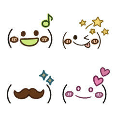Cute emoticons and emojis 8
