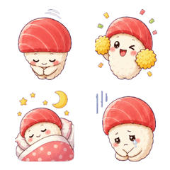 Sushi emoji series2