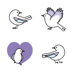 Neighborhood bird emoji