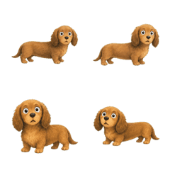 臘腸犬發呆臉1A