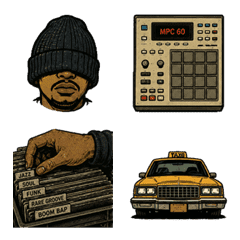 BOOMBAP TYPE EMOJI Vol.1/HIPHOP EMOJI