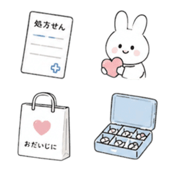 Bunny Pharmacy Emojis