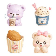 Kawaii Convenience Bears