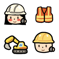 Construction emoji cute
