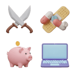 3d cute mix #126