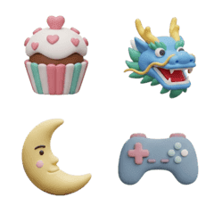 3d cute mix #125