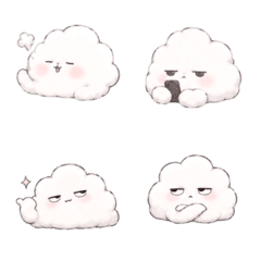 厭世白雲朵