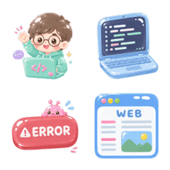Soft & Kawaii Programmer Emoji