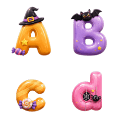 Jj; Halloween Jelly Alphabet