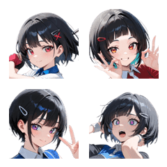 Pro Golf Girl: Tiny Sports Emoji