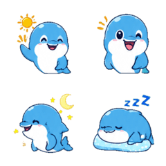 dolphin Daily Emoji
