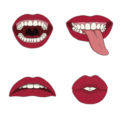 Easy-to-Use Mouth Emoji