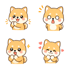 Pote Maru Shiba Daily Emoji