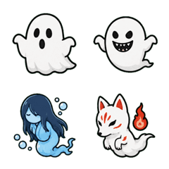 Ghost Encyclopedia Emoji vol.1