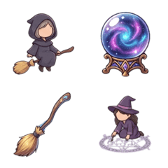 Everyday Wizard Emojis!