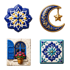 Mediterranean Mosaic Emoji