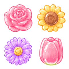 Fluffy Joy Pastel : Flowers