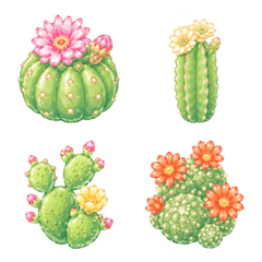 Fluffy Joy Pastel : Cactus