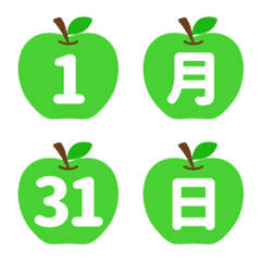 Apple number emoji