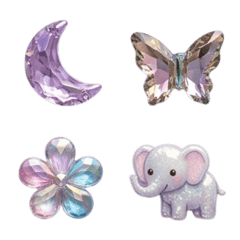 3D Puffy Sticker Emoji