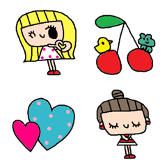 nenerin色んな絵文字セット可愛い673