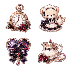 Sparkling Maid & Butler Bears collection