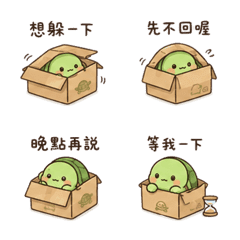 躲盒小烏龜:想躲一下