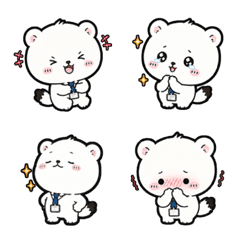 Polar Bear Salarymen Emoji