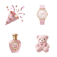 Animated !! Cute Pink Emojis