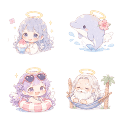 Angel Luna & Friends Summer Version