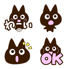Cute Simple Black cat2