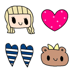 nenerin色んな絵文字セット可愛い681