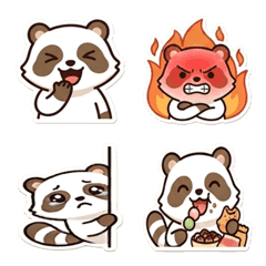 Makitan the Tanuki Emoji